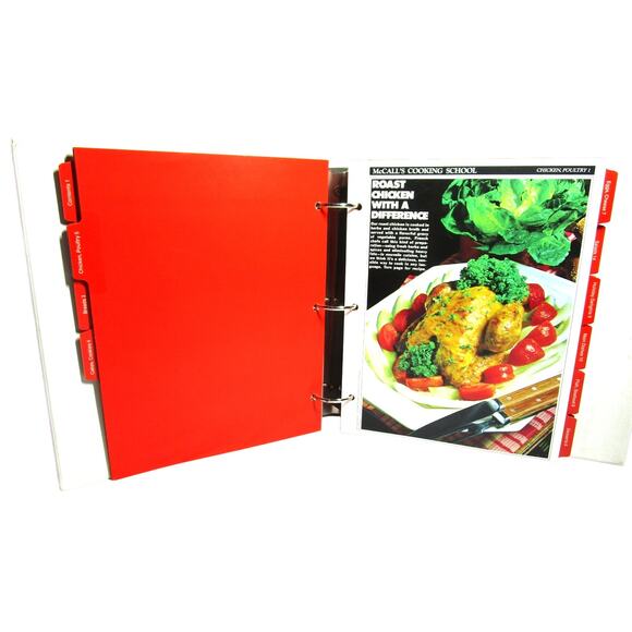 McCall's Cooking School Recipe Book Vintage 1986 Appetizers Desserts Breads - Picture 6 of 7